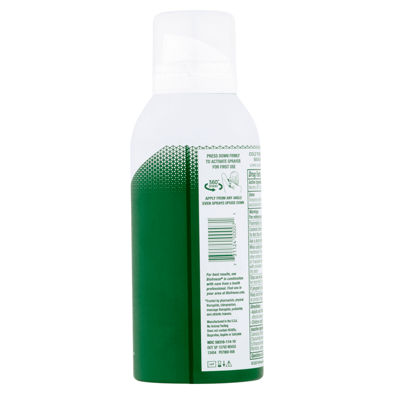 Biofreeze Pain Relieving 360 Spray (3 oz)