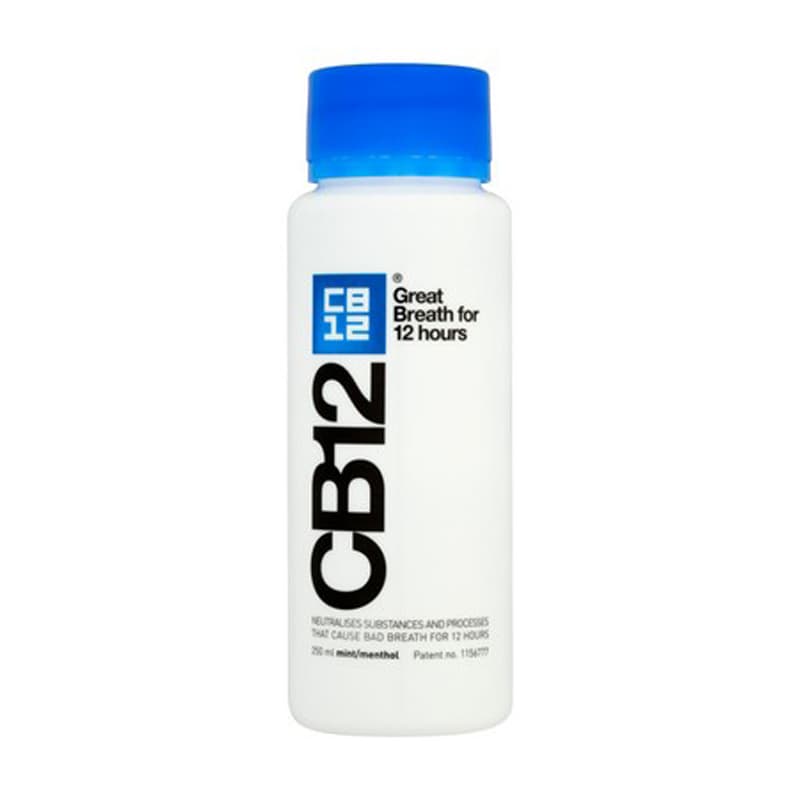 CB12 Mint-Menthol Mouthwash (250ml)