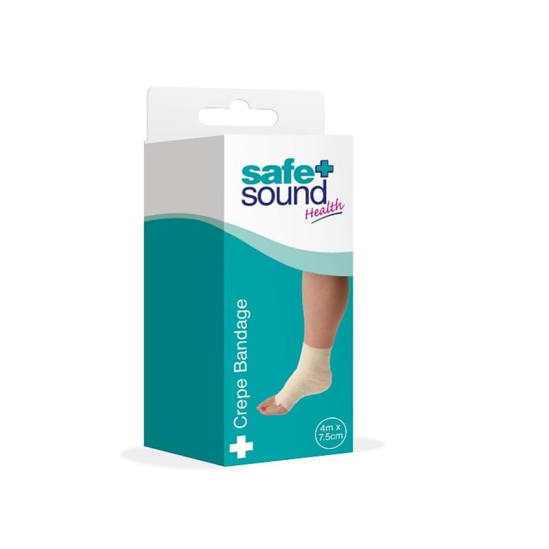 Safe & Sound Crepe Bandage (7.5cm x 4m)