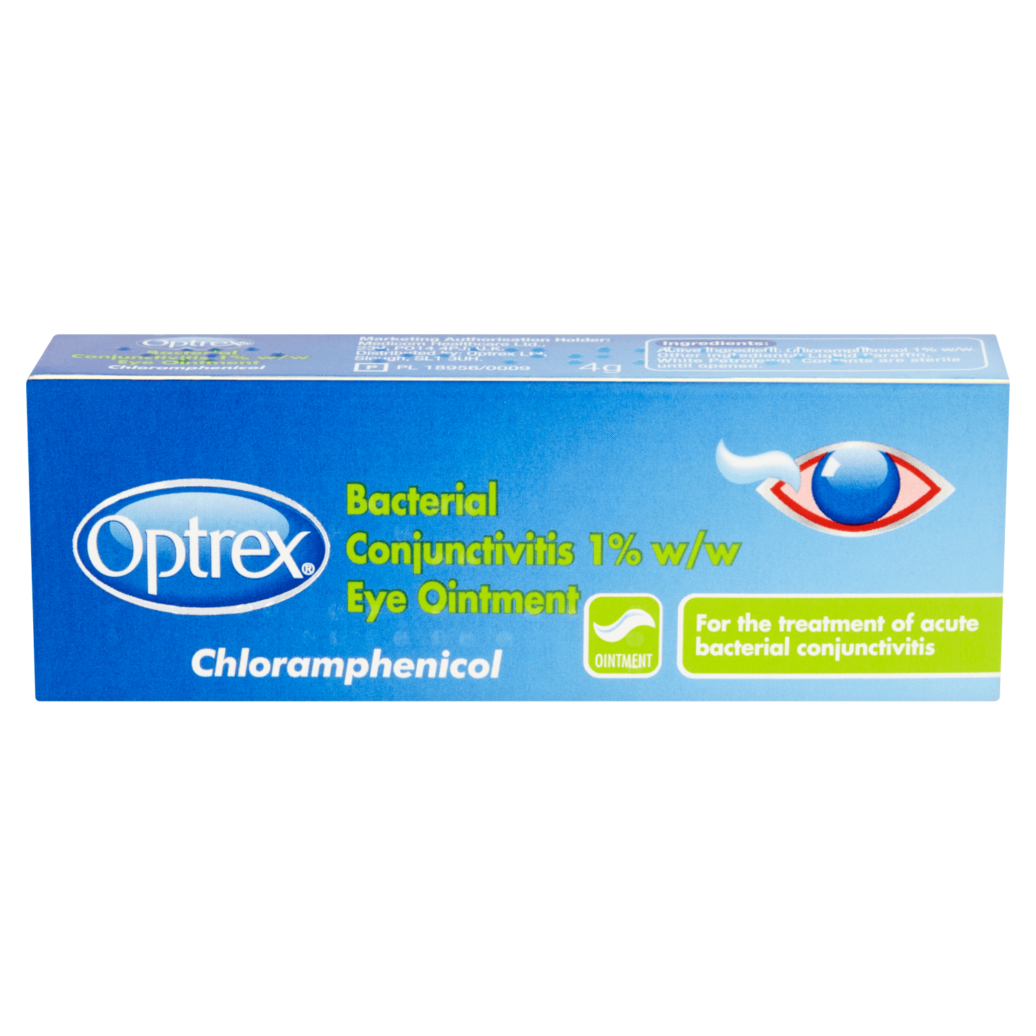 Optrex Bacterial Conjunctivitis 1% w/w Eye Ointment (4g)