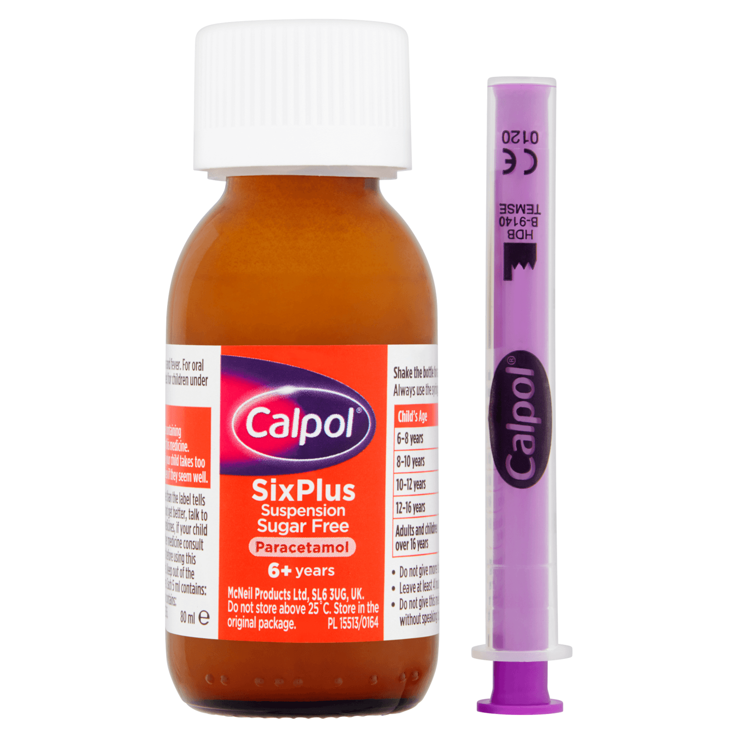 Calpol SixPlus Suspension (80ml)