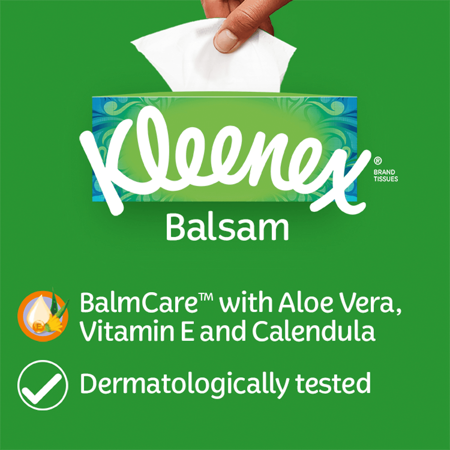 Kleenex Balsam Pocket Tissues (8 Packs of 9 sheets)