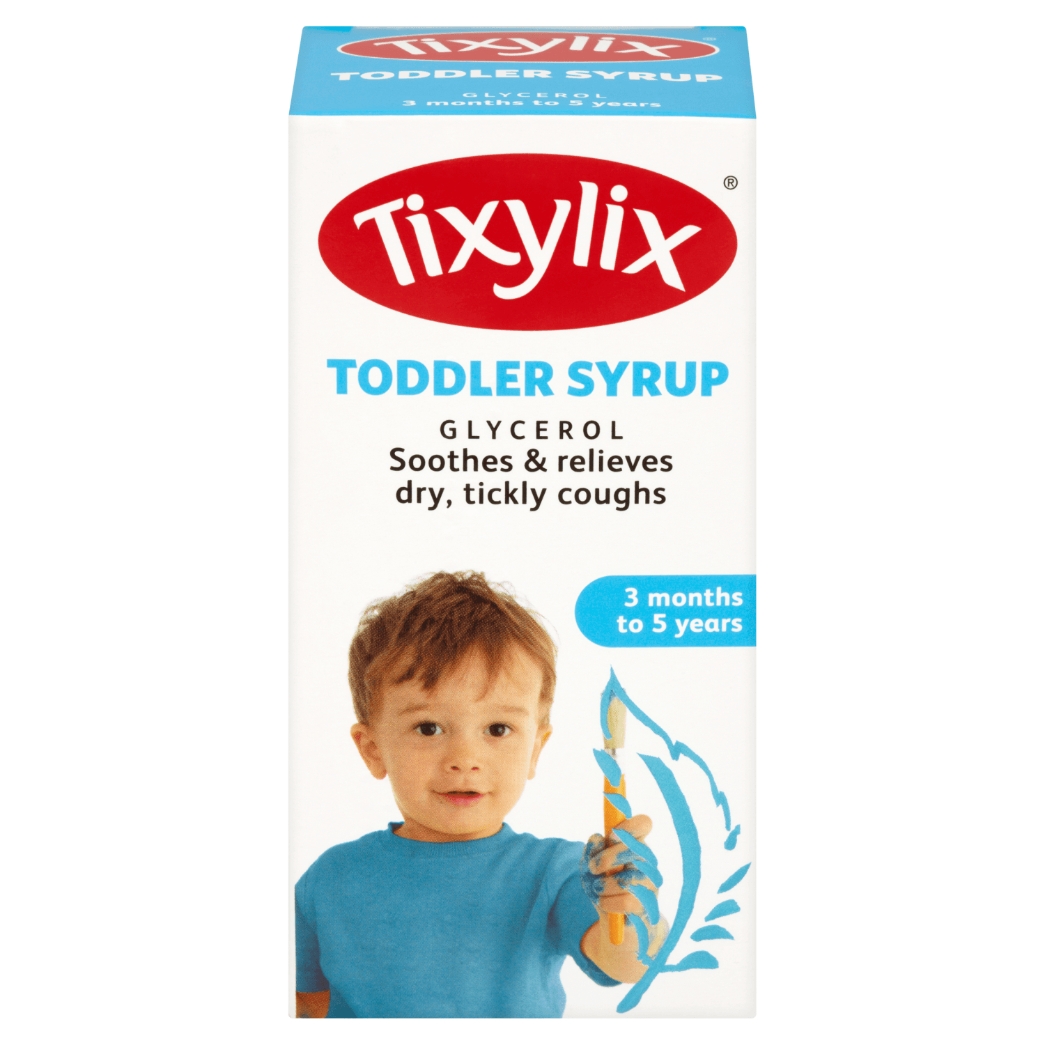 Tixylix Glycerol Toddler Syrup 3 Months to 5 Years (100ml)