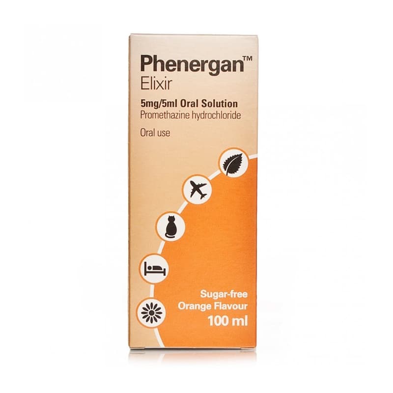 Phenergan 5mg/5ml Elixir (100ml)