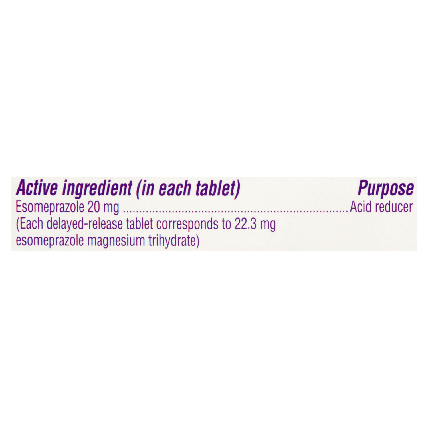 Nexium 24-Hour Delayed Release Heartburn Relief Tablets (42 count)