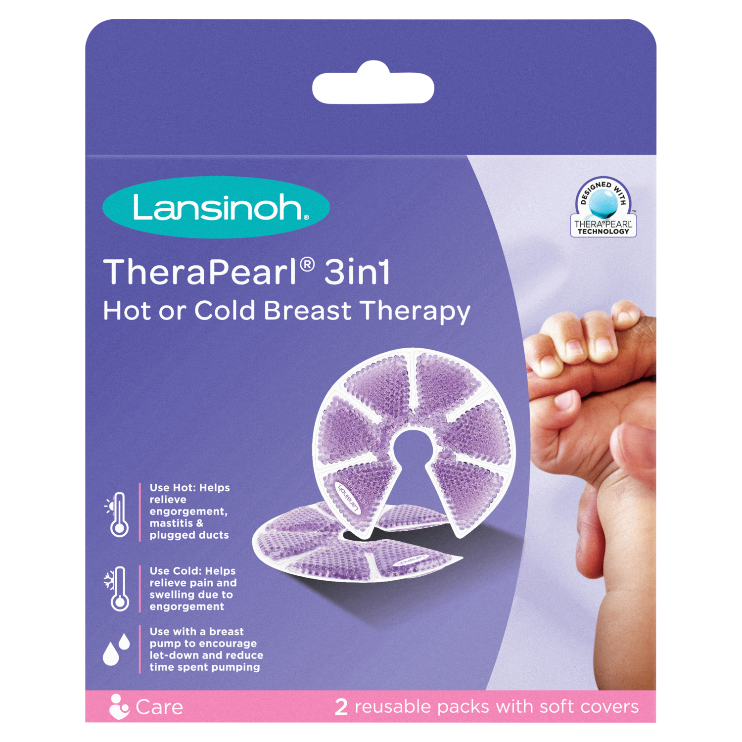 Ecommercehub Pain Relief Breastfeeding Breast Therapy Hot & Cold