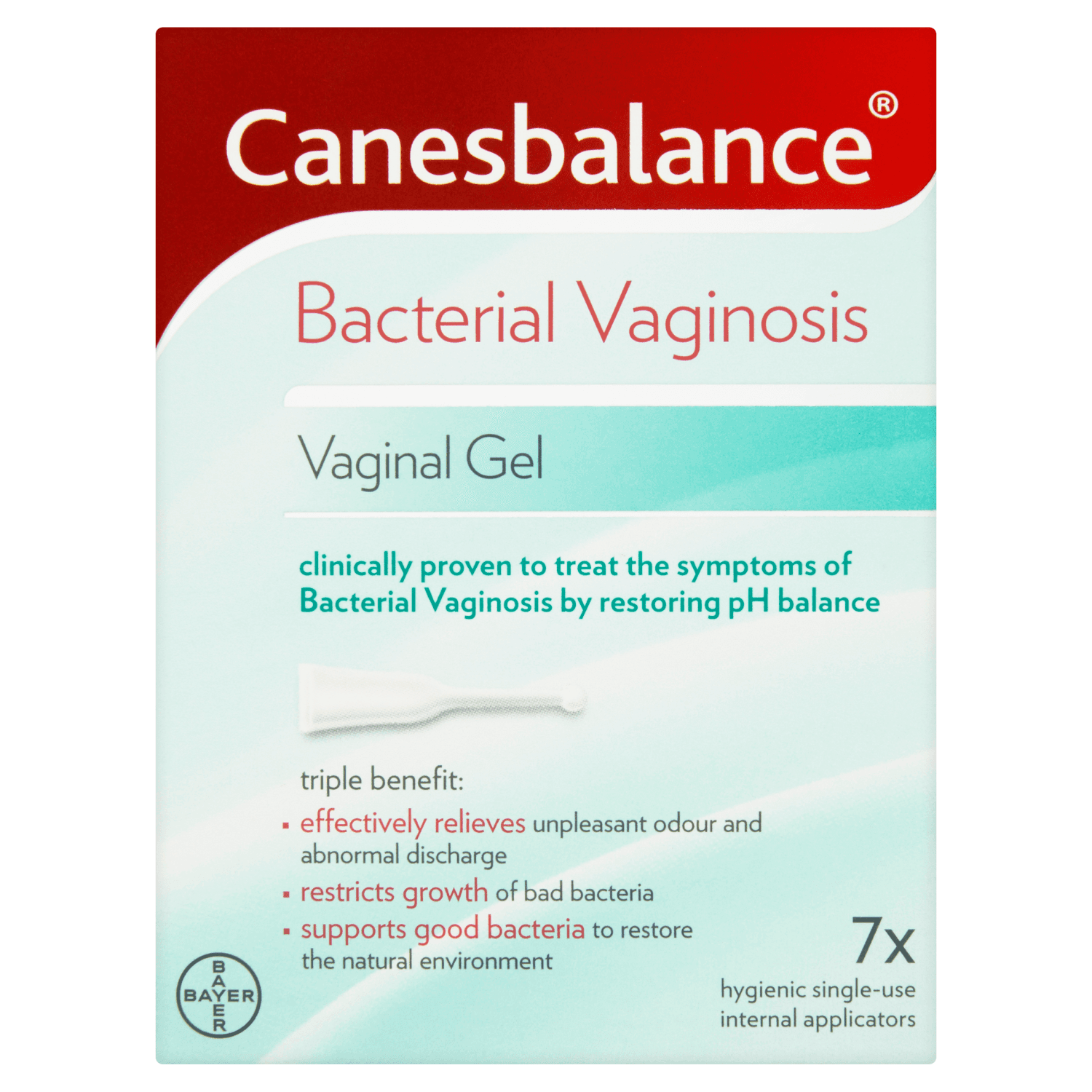 Canesbalance Bacterial Vaginosis Gel (7 x 5ml Applicators)