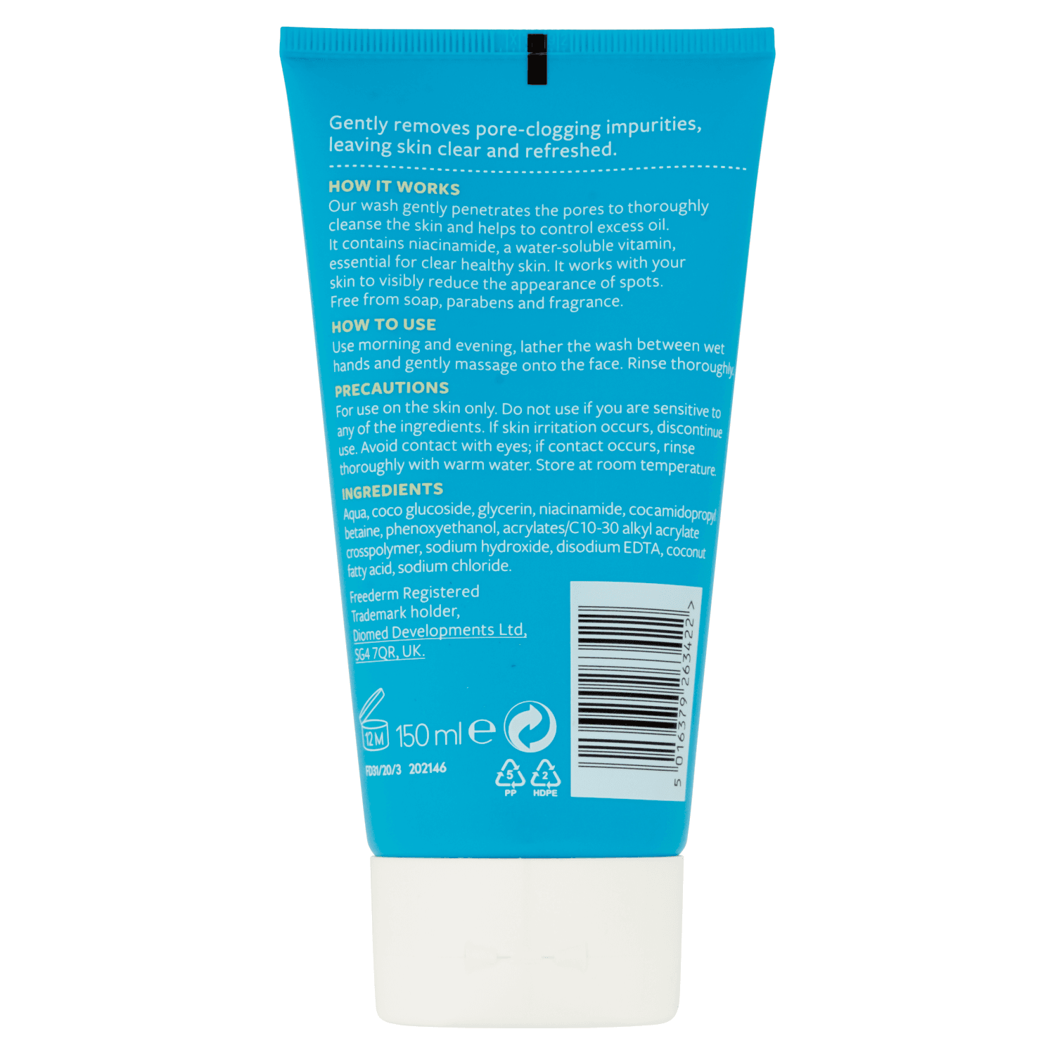 Freederm Sensitive Clearing Wash (150ml)