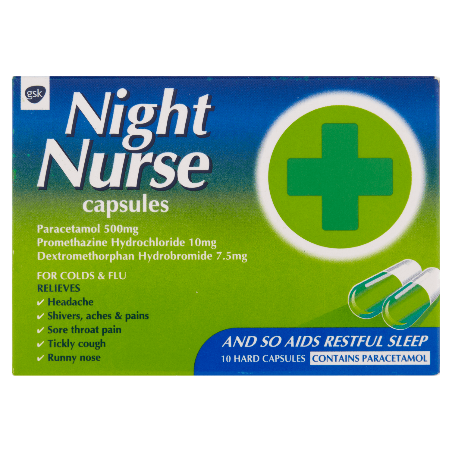 Night Nurse Capsules (10) 