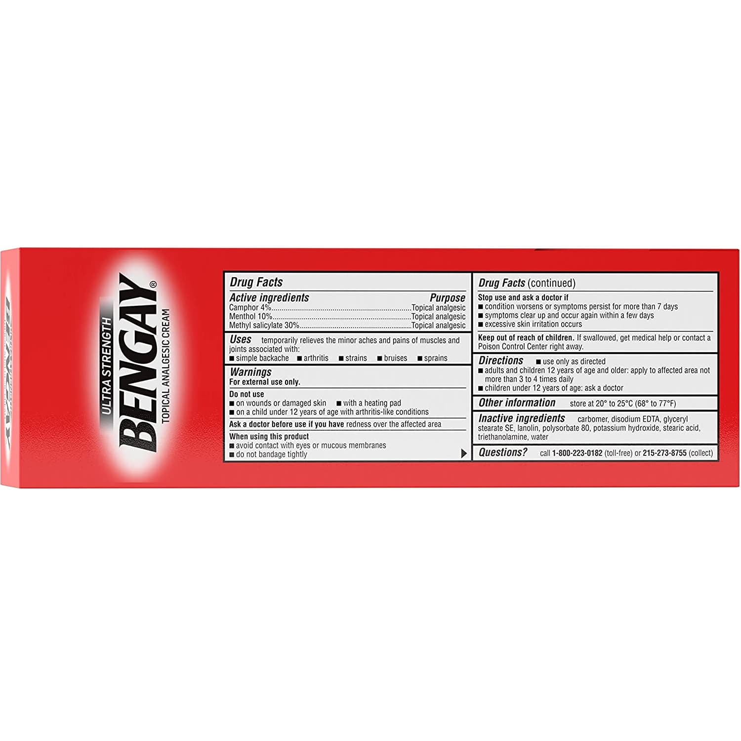 Bengay Ultra Strength Cream  (4 oz)