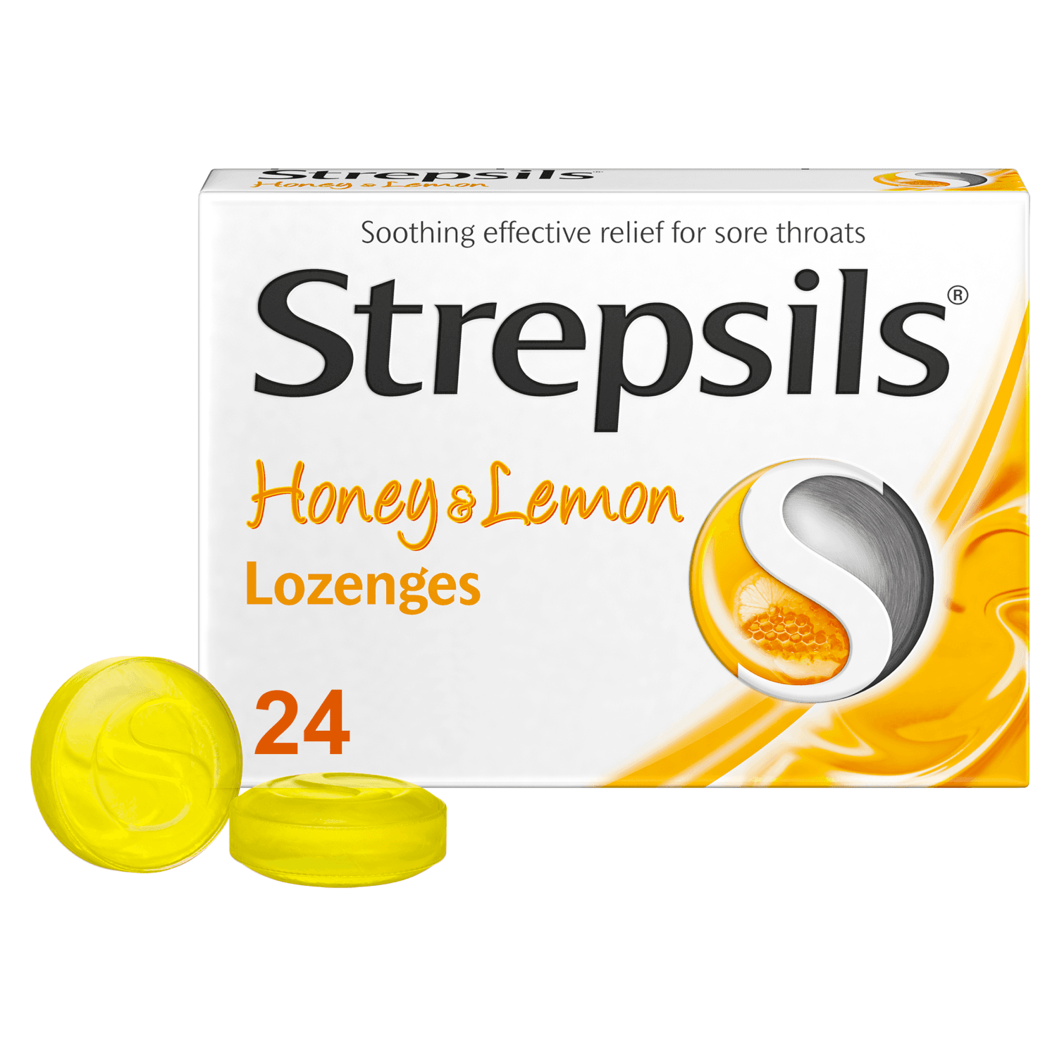 Strepsils Honey & Lemon Lozenges (24)