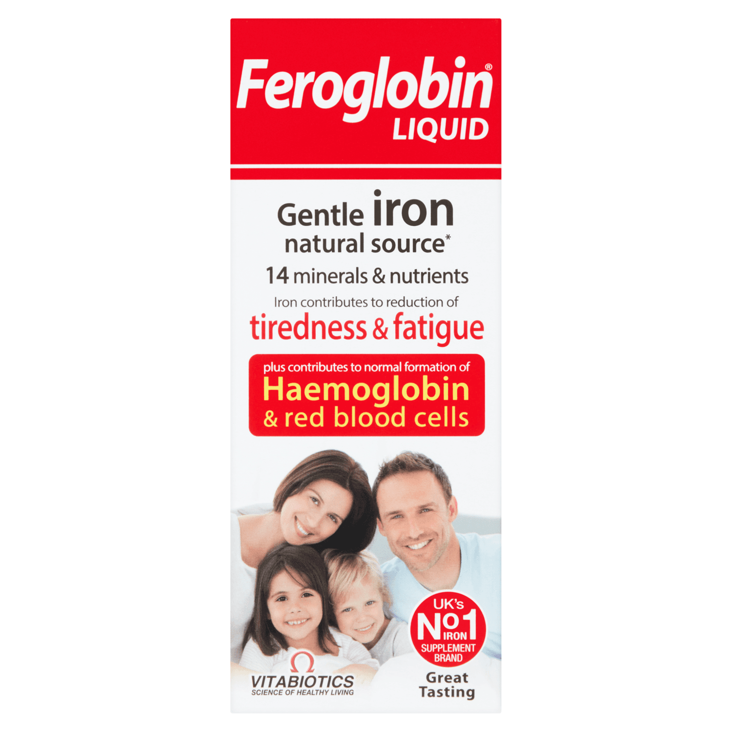 Vitabiotics Feroglobin Liquid (200ml)