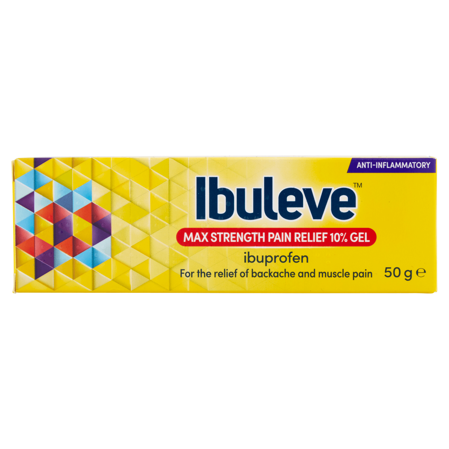 Ibuleve Max Strength Pain Relief Gel 10% (50g)