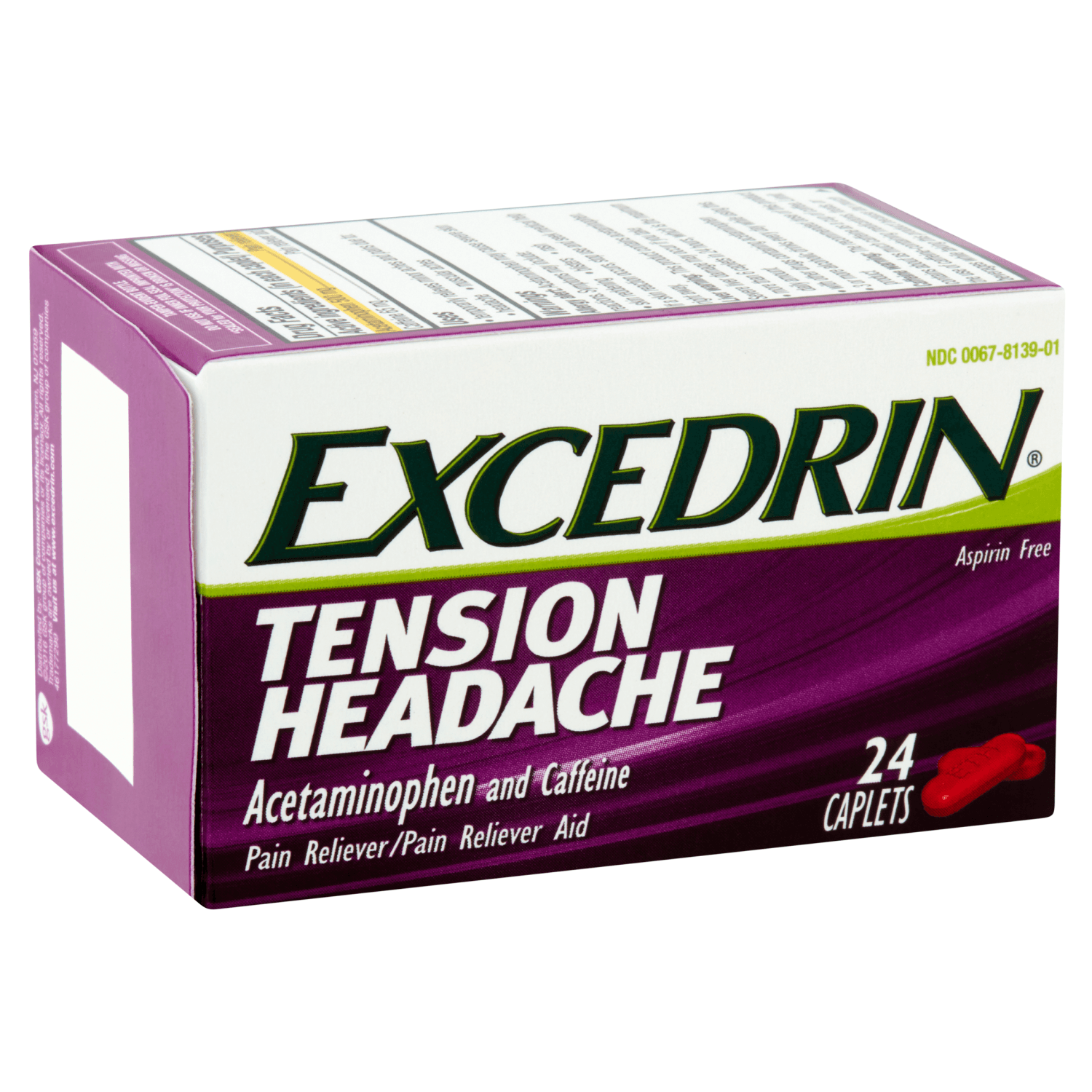 Excedrin Tension Headache Caplets (24 count)   