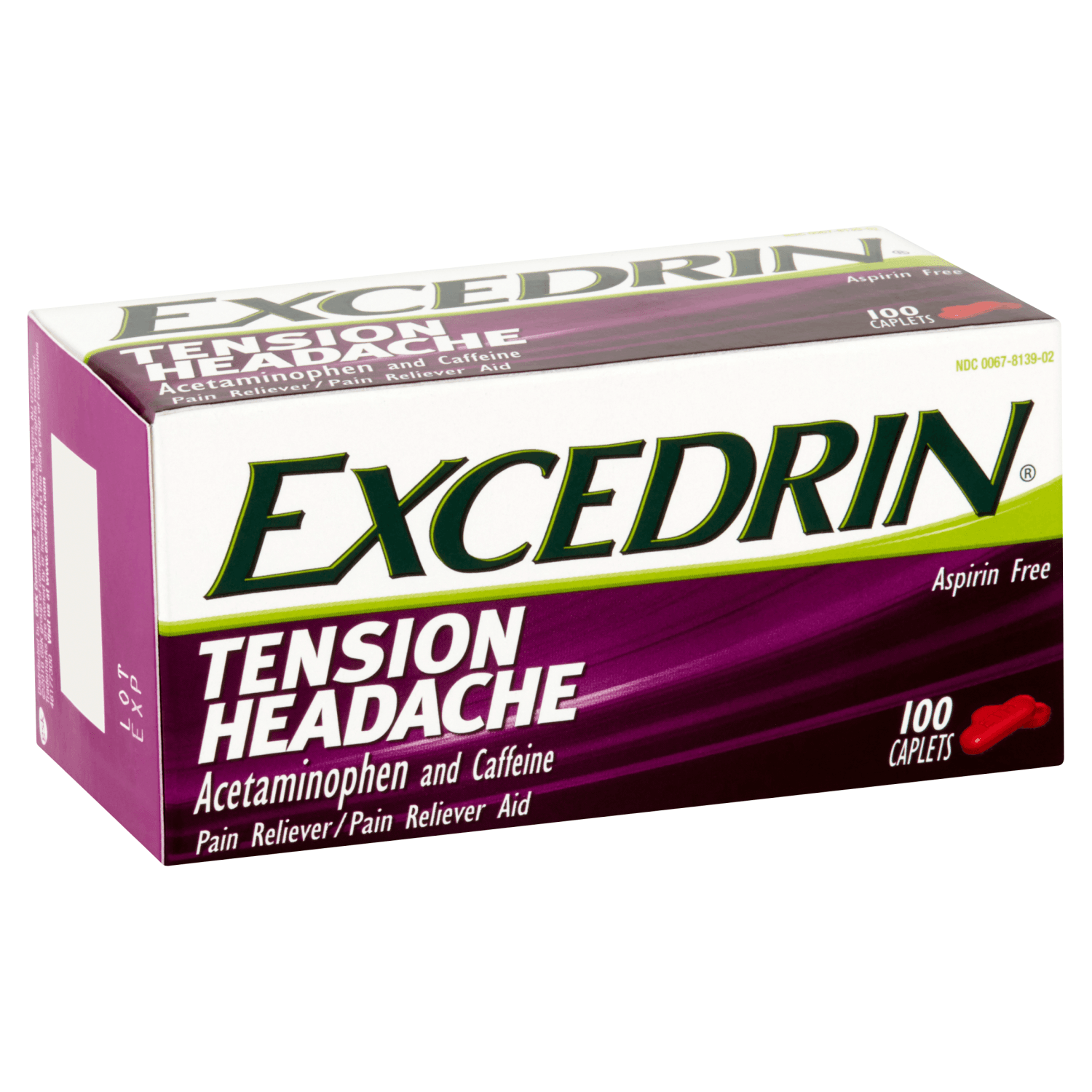 Excedrin Tension Headache Caplets (100 count)