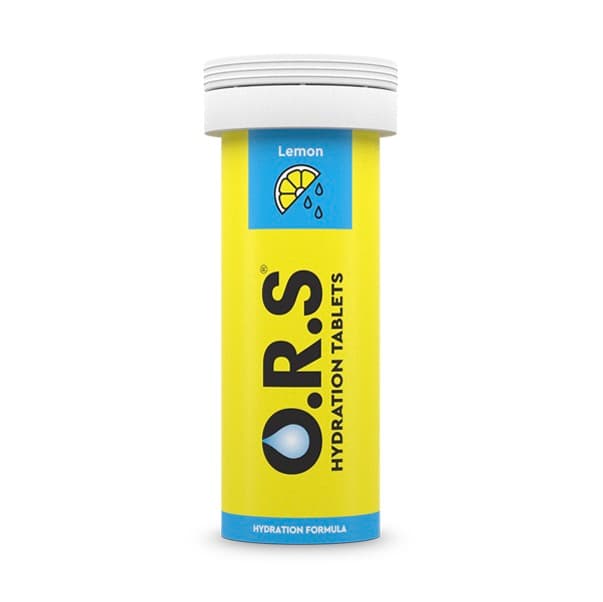 O.R.S Hydration Tablets - LEMON (12 Soluble Tablets)