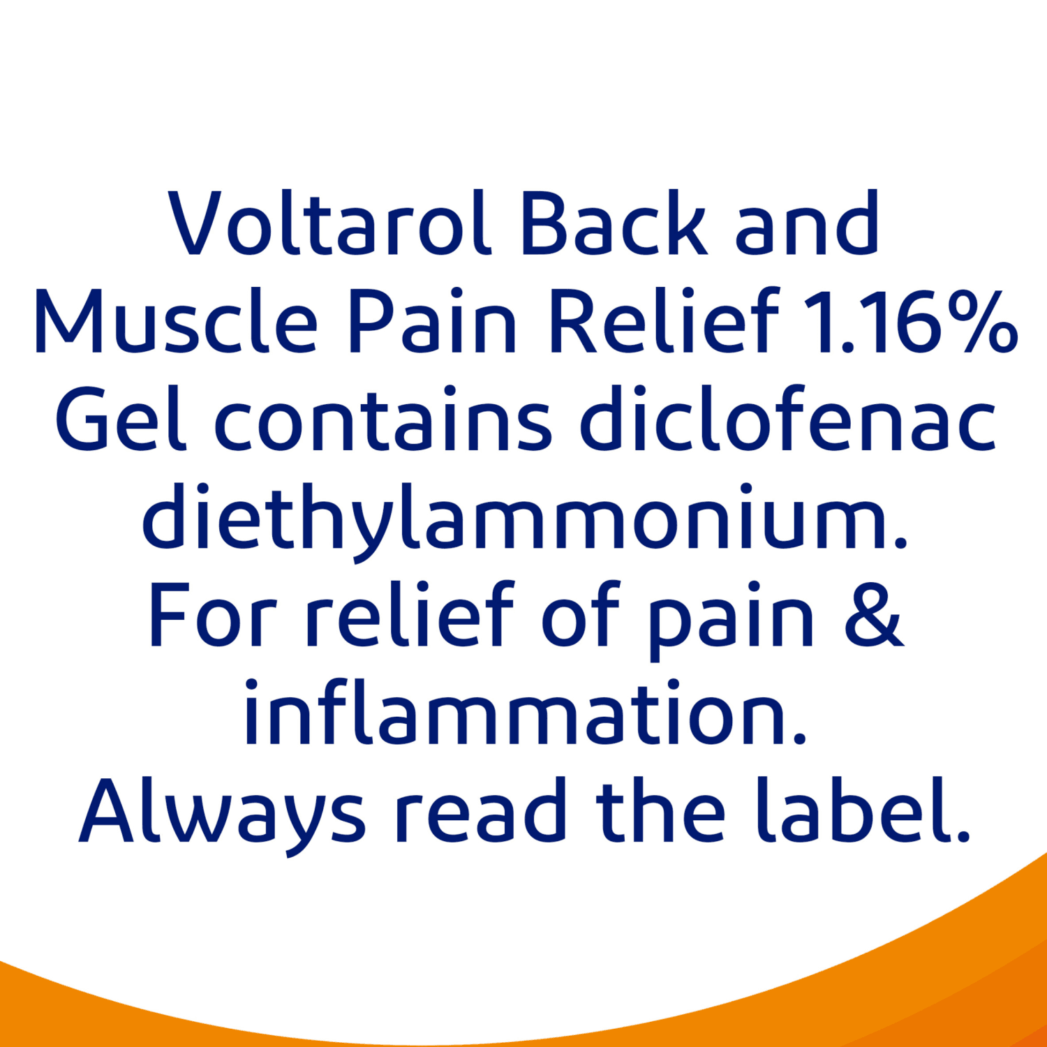 Voltarol Back and Muscle Pain Relief 1.16% Gel (30g)