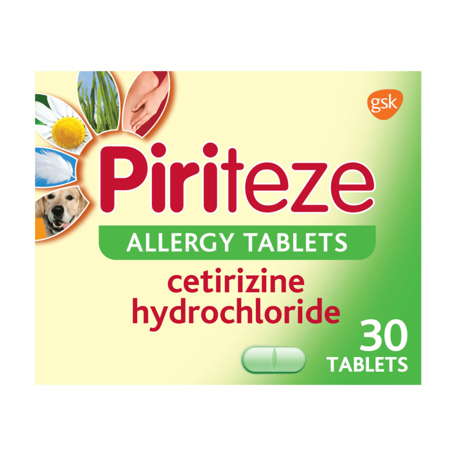 Piriteze Allergy Relief Syrup Sugar Free Banana Flavour (70ml)