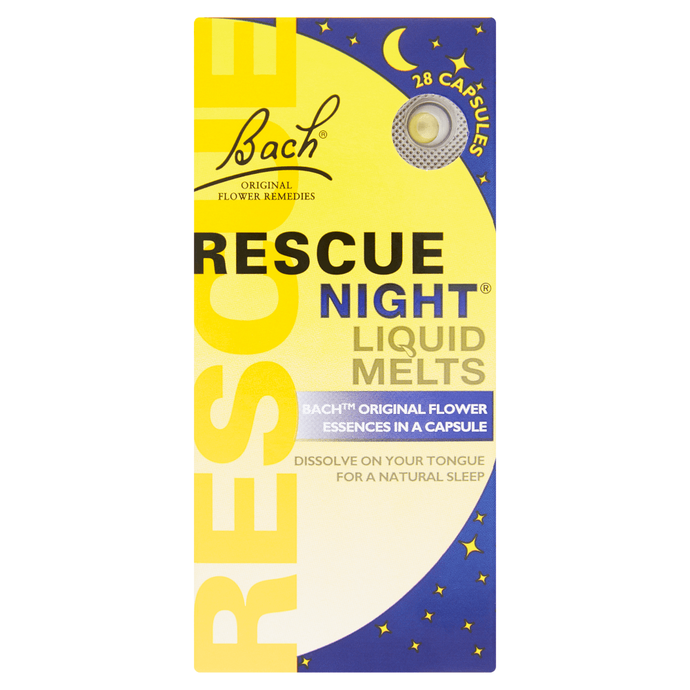 Bach Rescue Remedy Night Liquid Melts (28 Capsules)