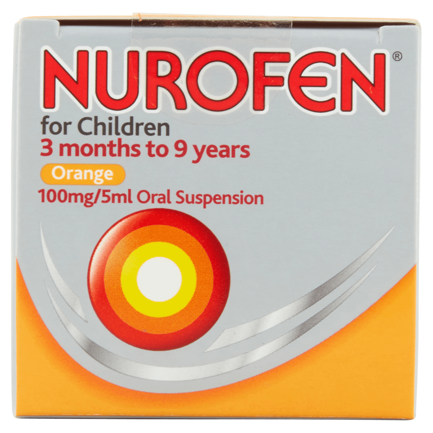 Nurofen for Children 3 Months to 9 Years Orange flavour oral suspension (100ml)