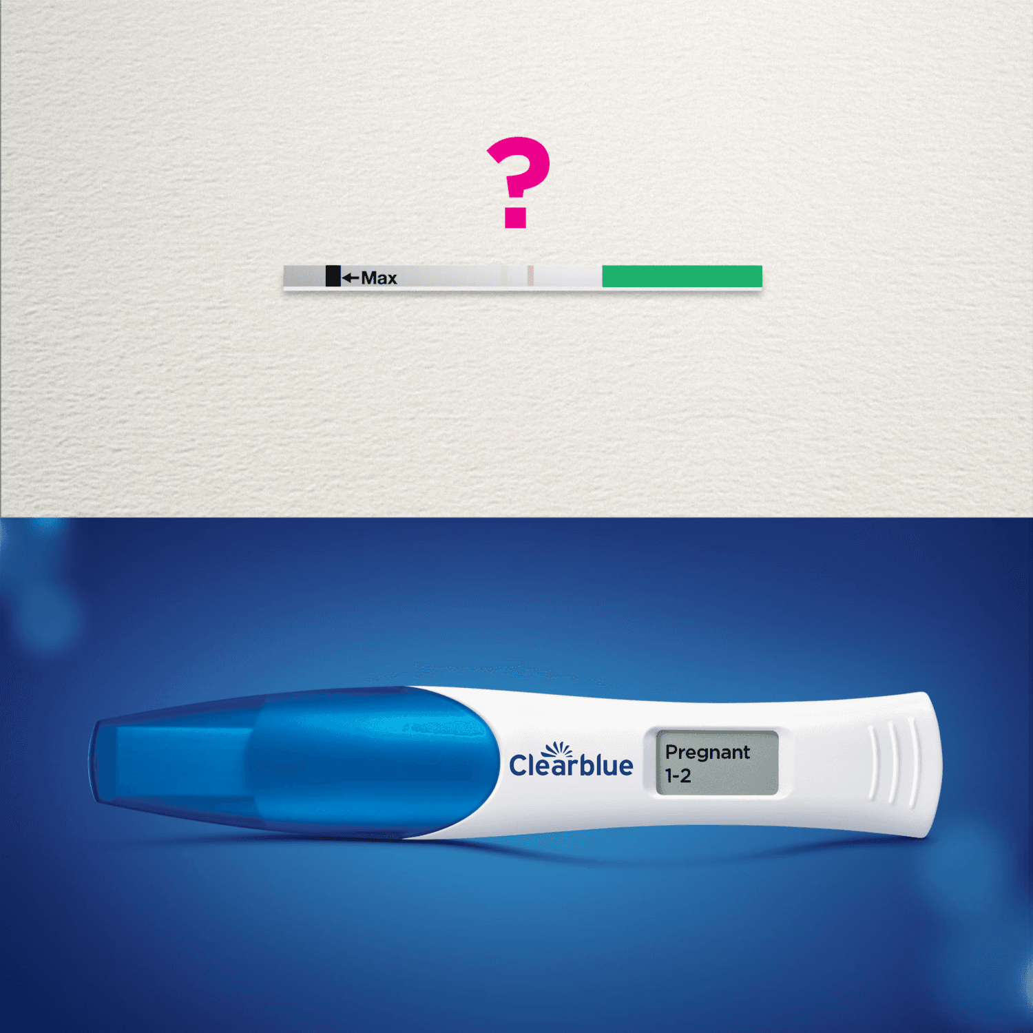 Clearblue Digital Pregnancy Test with Weeks Indicator (2 tests)