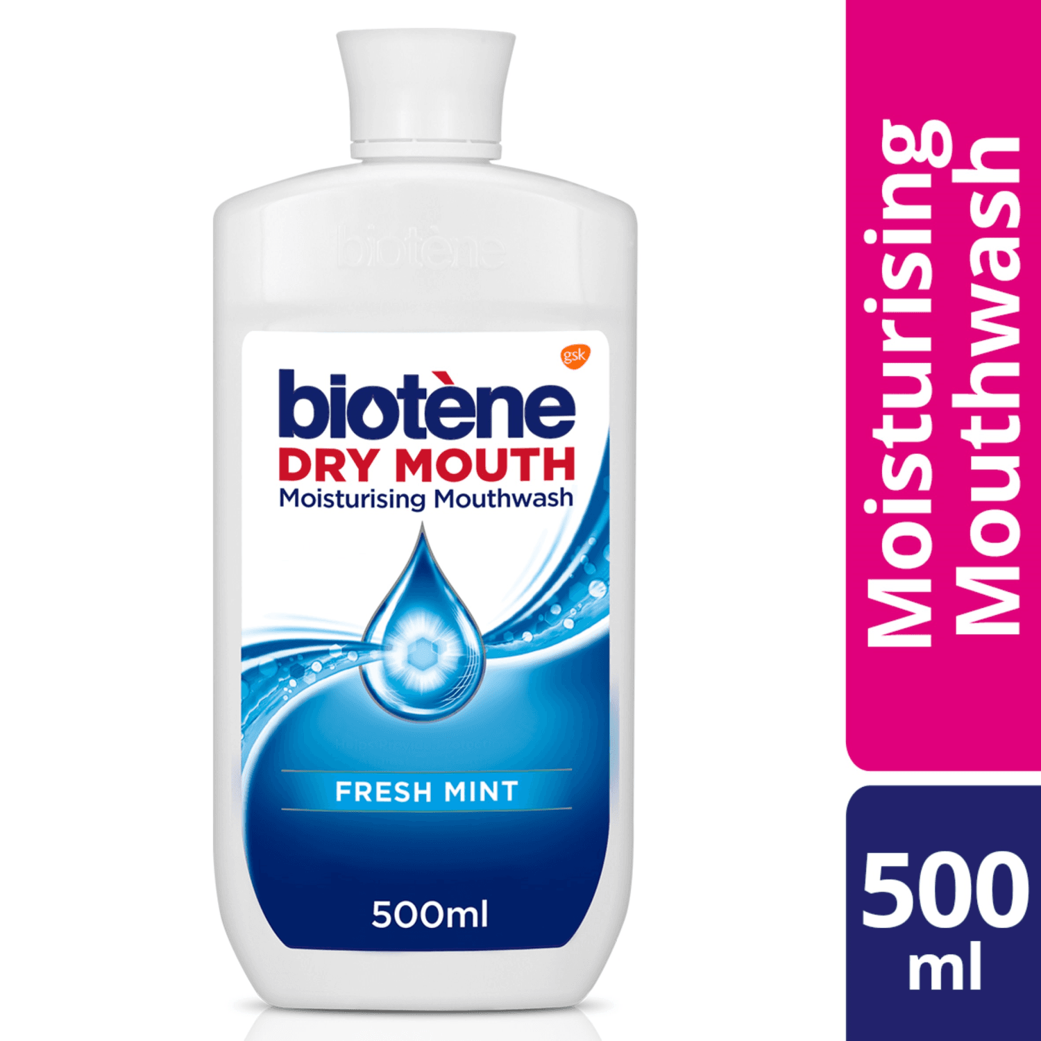 Biotene Dry Mouth Moisturising Mouthwash (500ml)