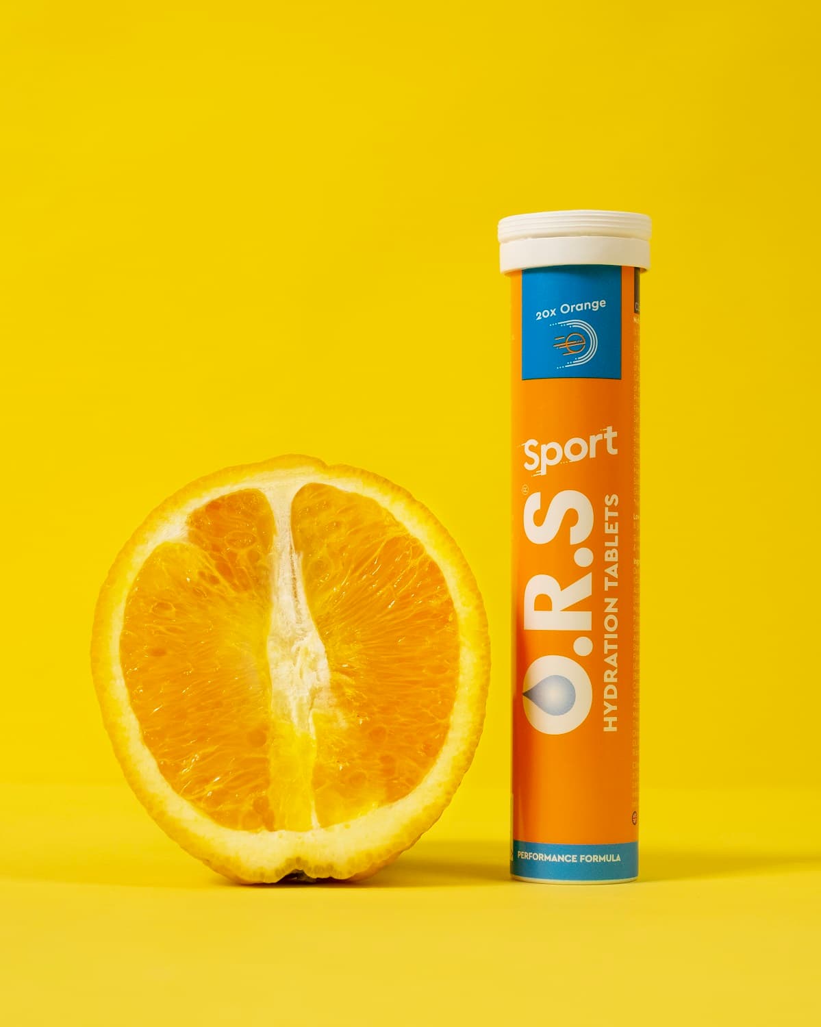 O.R.S Sport Hydration Tablets - ORANGE (20 Soluble Tablets)