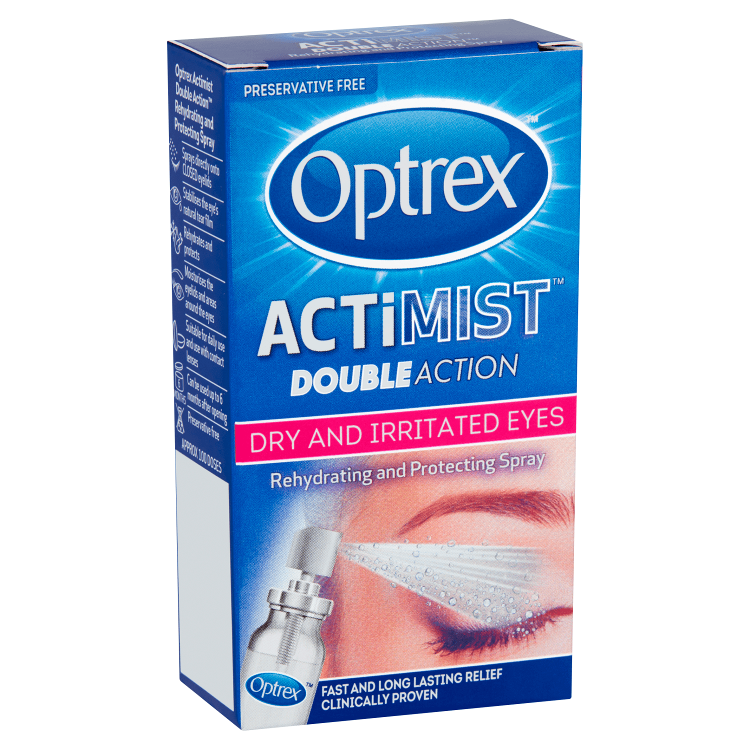 Optrex ActiMist Double Action for Dry & Tired Eyes (10ml)