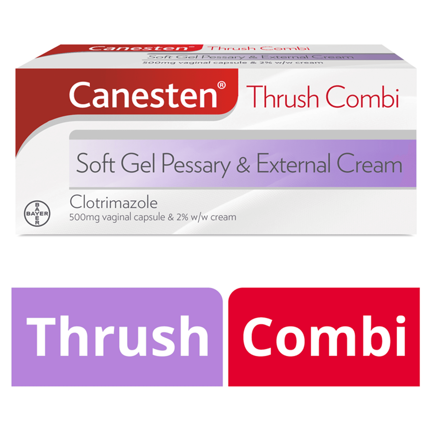 Canesten Thush Soft Gel Pessary and External Cream