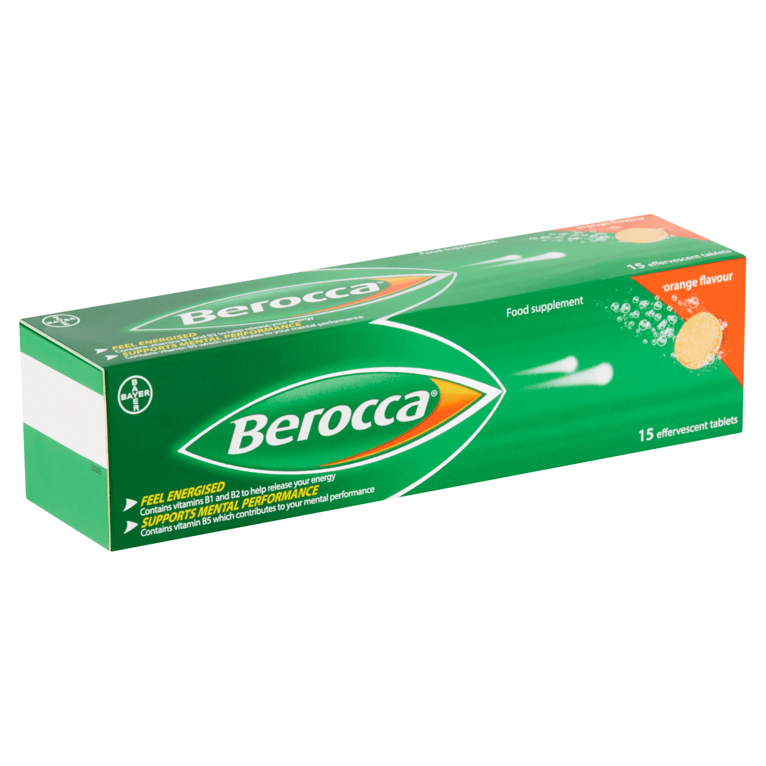 Berocca Orange Energy Vitamin (15 Tablets)