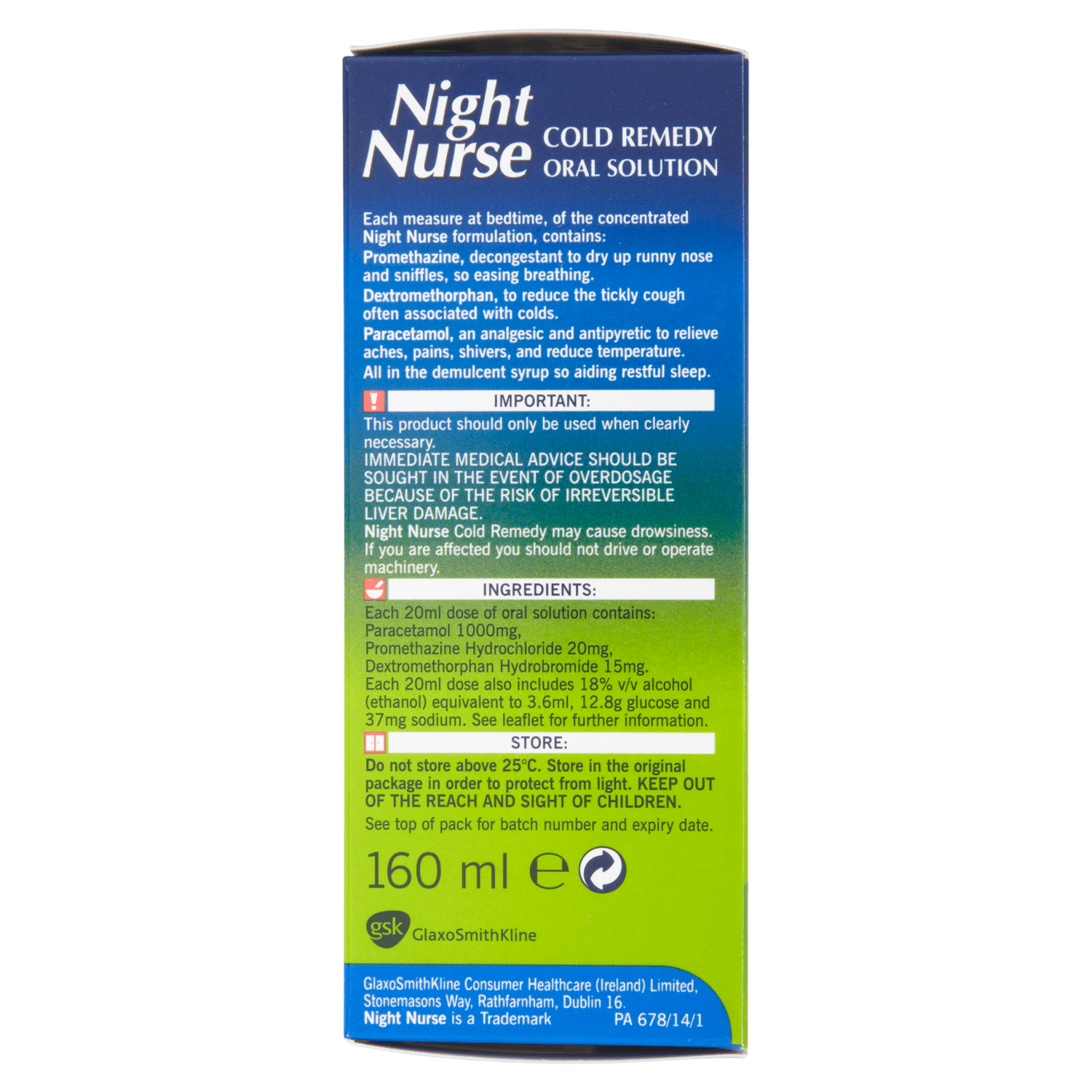 Night Nurse Liquid (160ml)