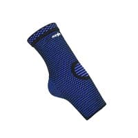 Meglio Ankle Support Compression Sleeve Ankle Strain & Sprain Relief (Pack of 2) (Large)