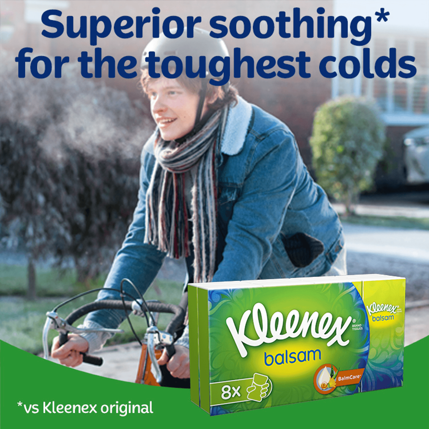 Kleenex Balsam Pocket Tissues (8 Packs of 9 sheets)