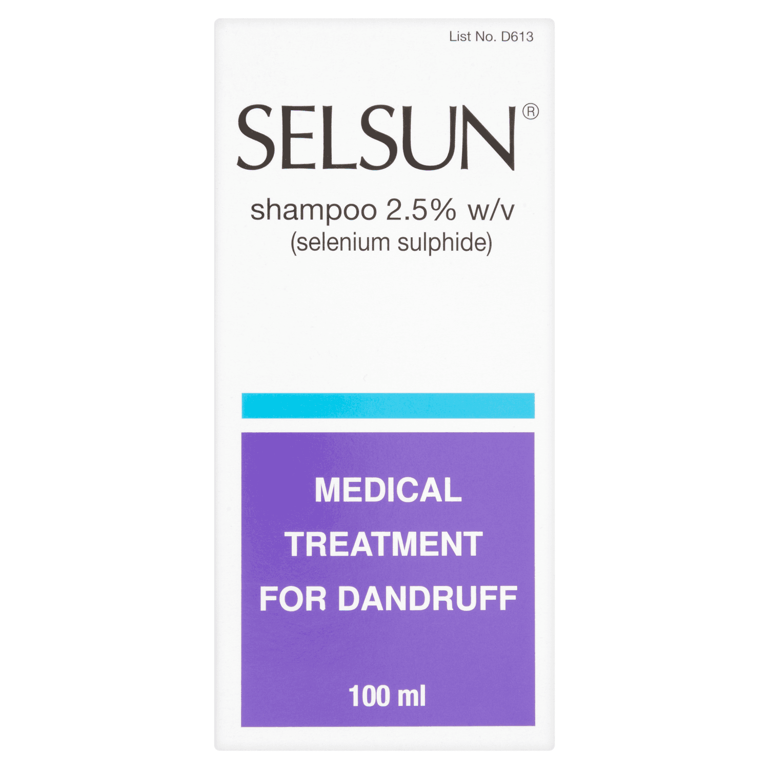 Selsun Shampoo 2.5% w/v (100ml)