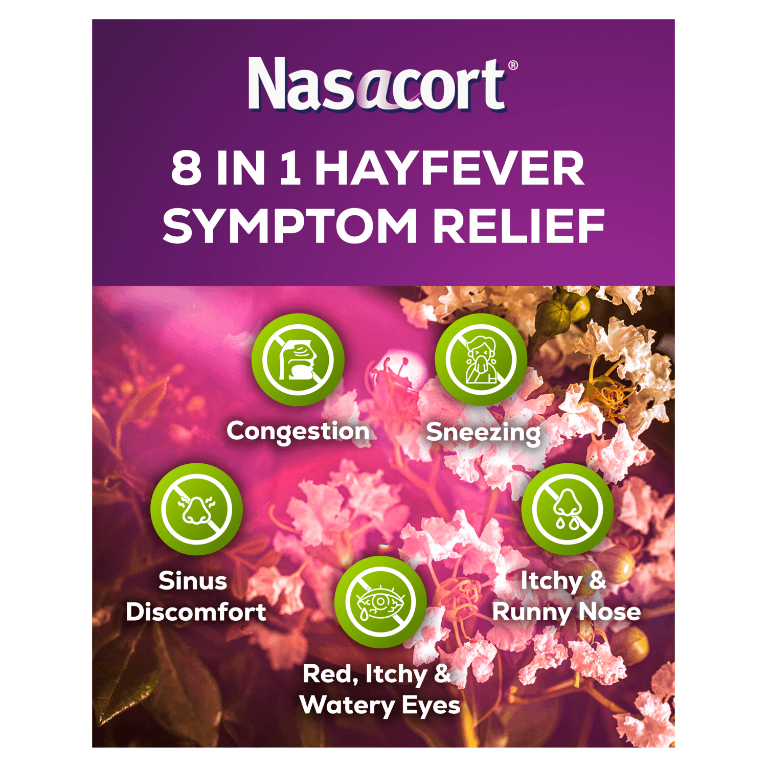 Nasacort Hayfever Allergy Nasal Spray (30 Sprays)