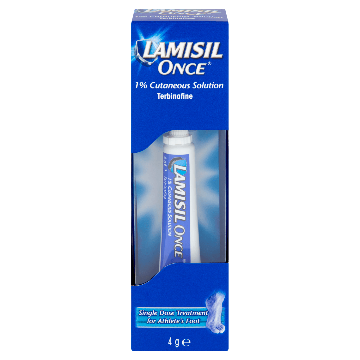 Lamisil Once 1% Cutaneous Solution (4g)