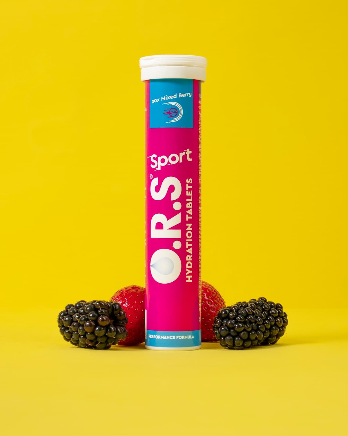 O.R.S Sport Hydration Tablets - MIXED BERRY (20 Soluble Tablets)