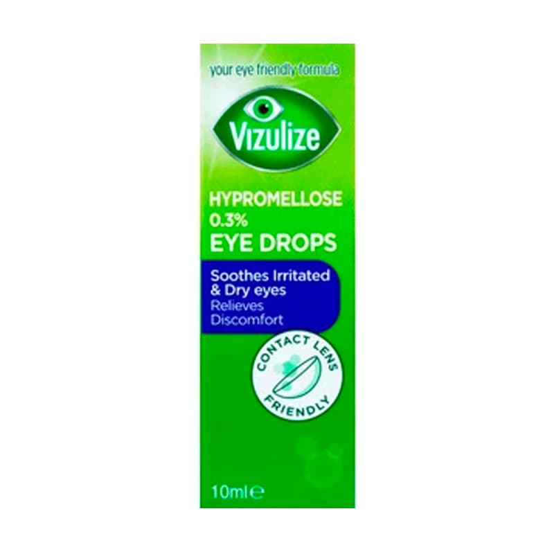 Vizulize Hypromellose 0.3% Eye Drops (10ml)