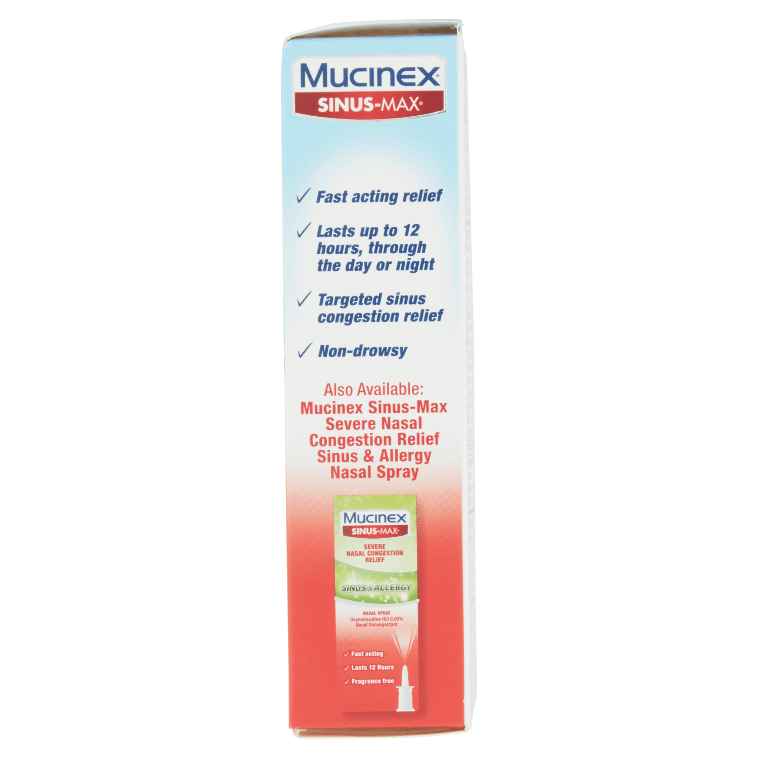 Mucinex Sinus-Max Nasal Spray Clear & Cool (0.75 oz)