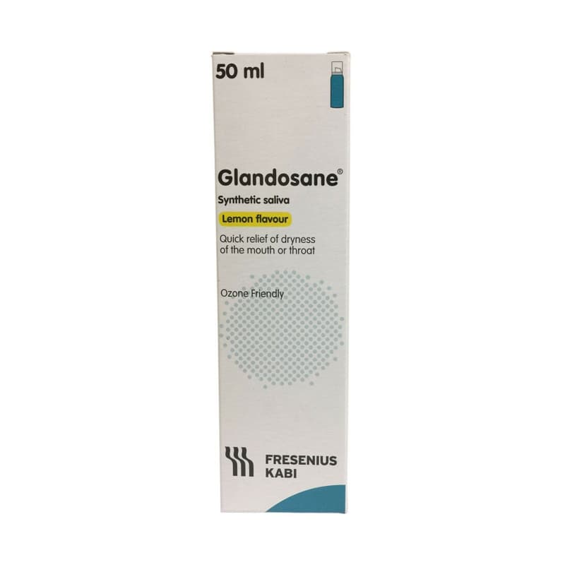 Glandosane Artificial Saliva Spray Lemon (50ml)