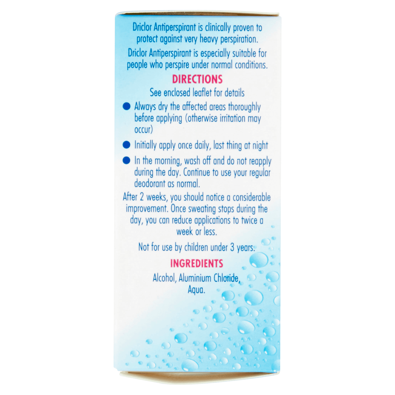 Driclor Antiperspirant Roll On Applicator (20ml)