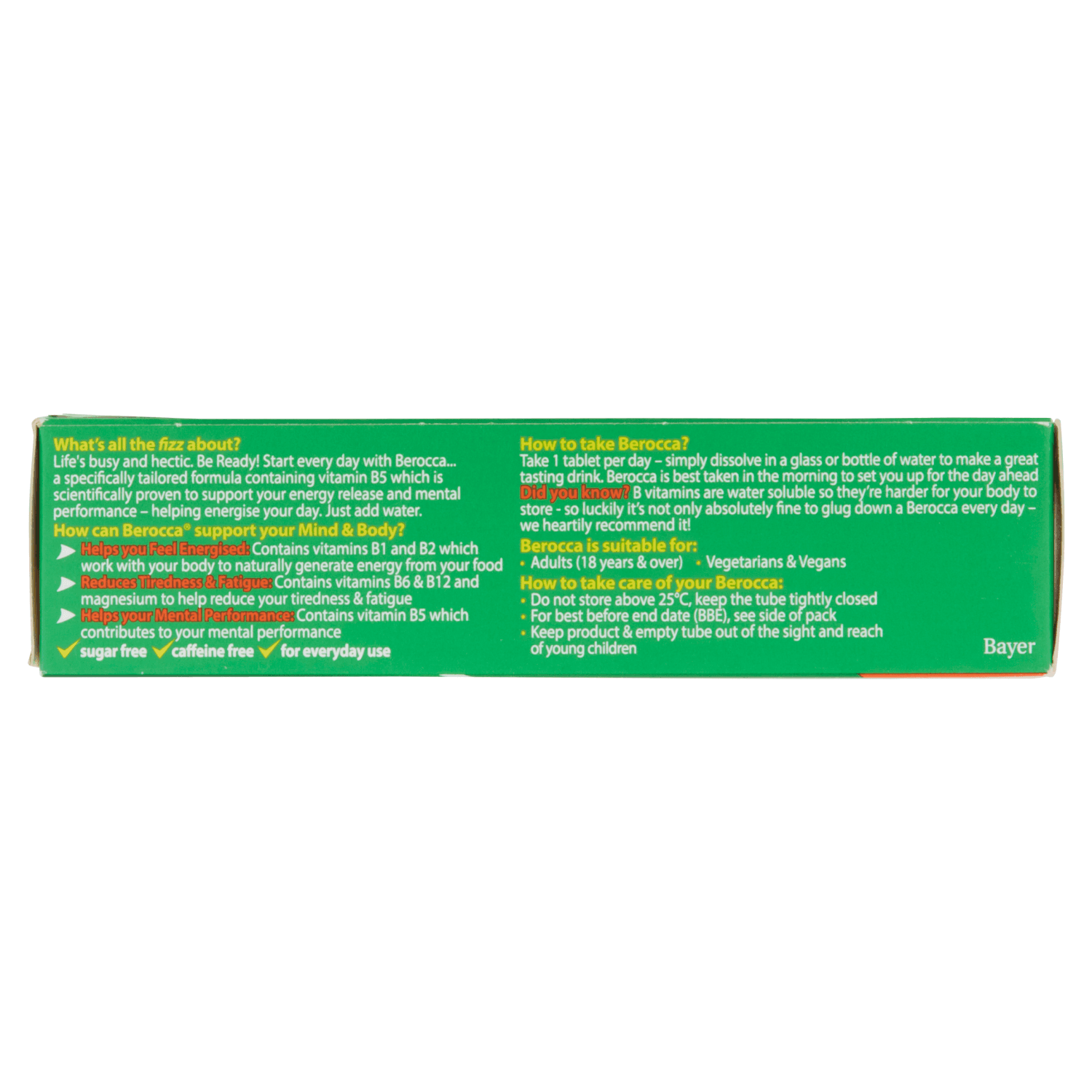 Berocca Orange Energy Vitamin (15 Tablets)