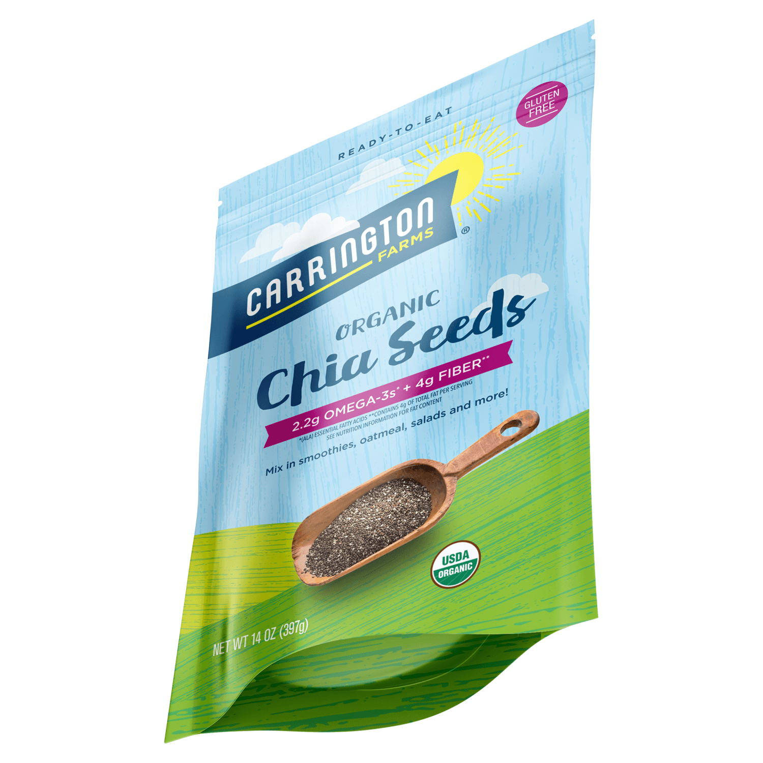 Carrington Farms Organic Chia Seeds (14 oz)