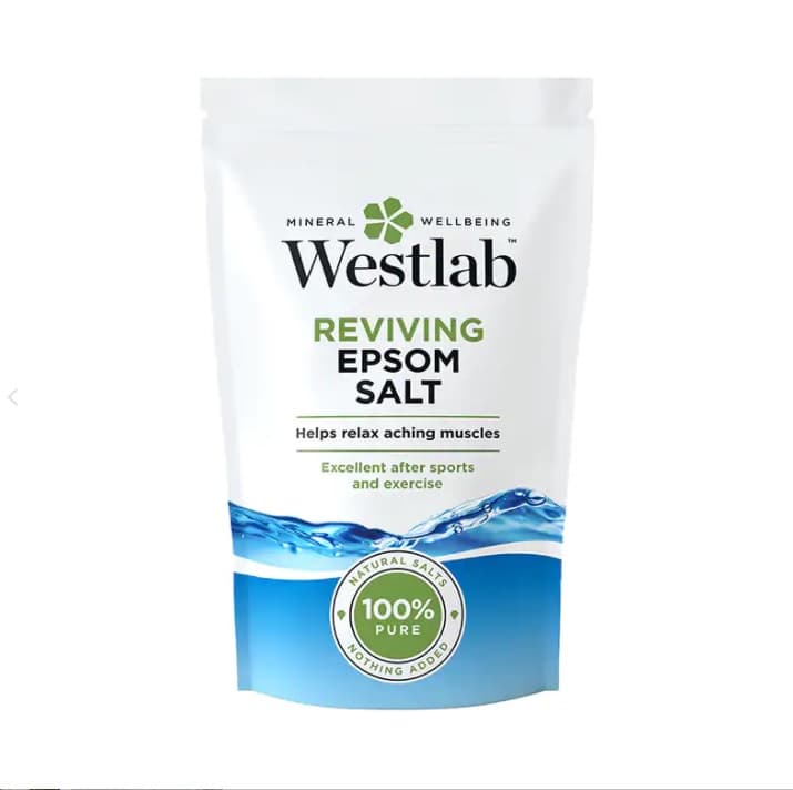 Westlab Pure Mineral Bathing Epsom Salt (1kg)