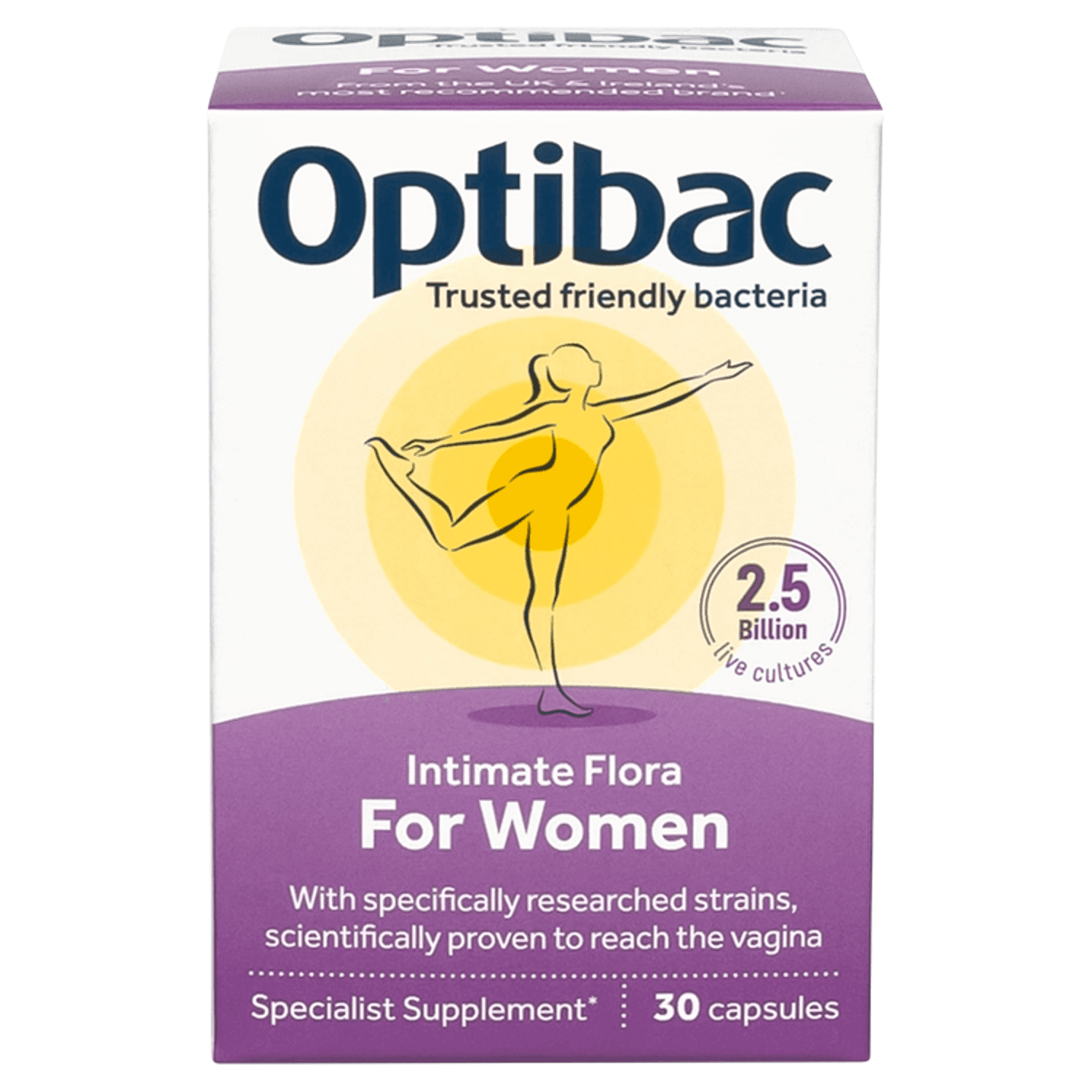 Optibac For Women Intimate Flora (30 Capsules)