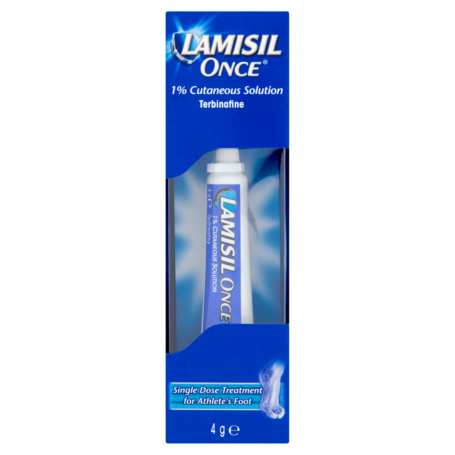 Lamisil Once 1% Cutaneous Solution (4g)