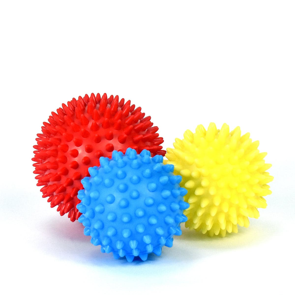 Meglio - Spiky Massage Ball Pack Of Three Muscle Tension Relief And Trigger Point Therapy.  (Medium)