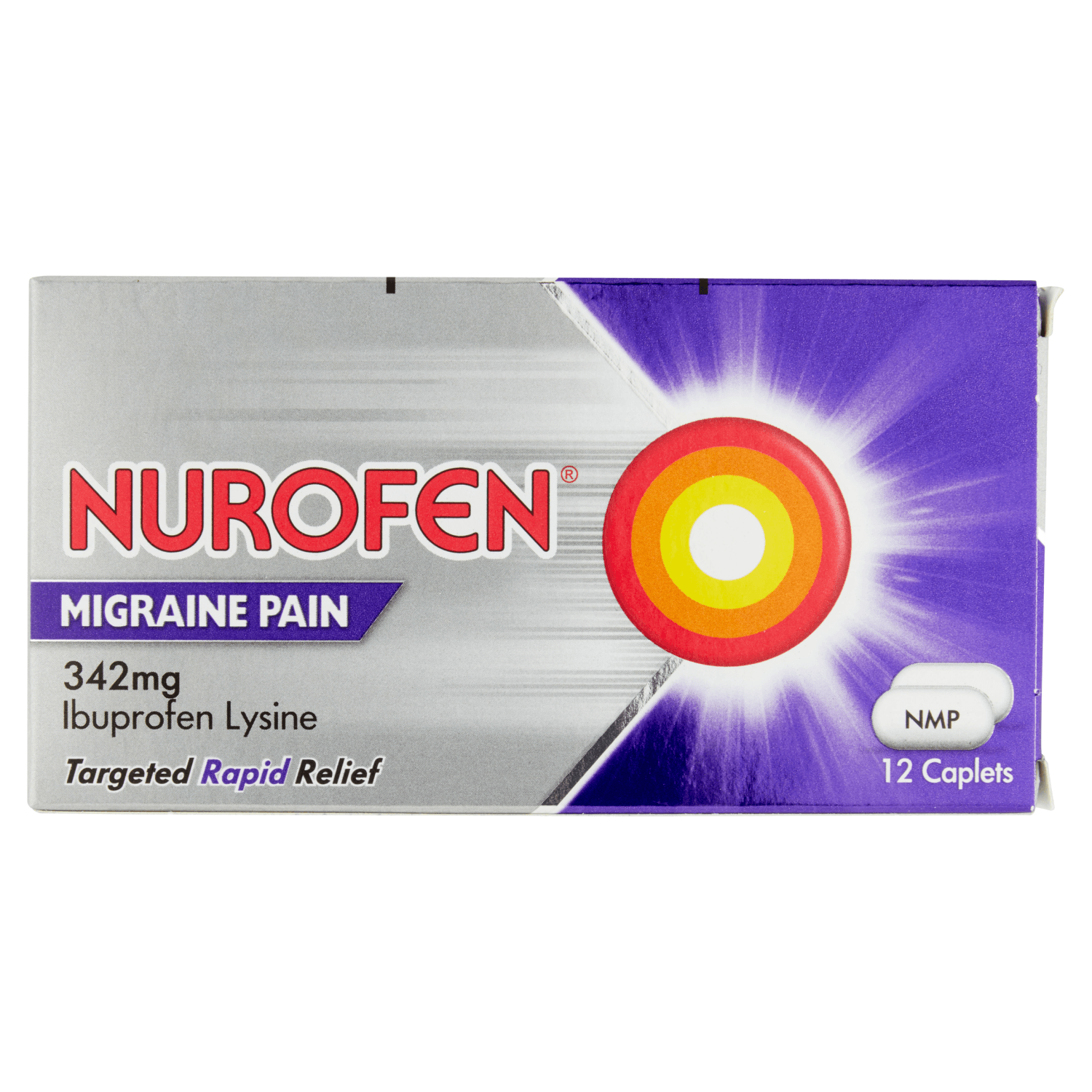 Nurofen Migraine 342mg Caplets (12)