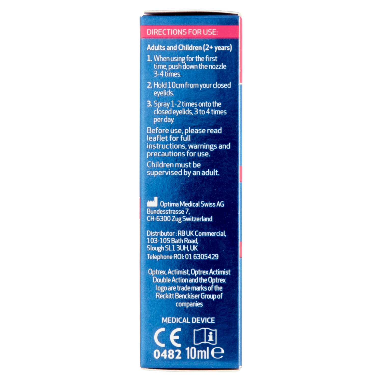 Optrex ActiMist Double Action for Dry & Tired Eyes (10ml)