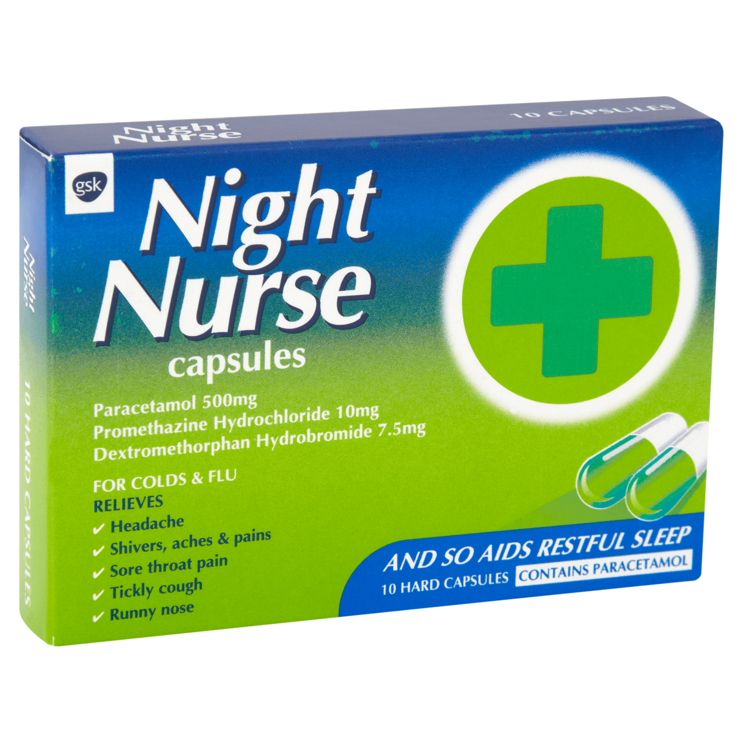 Night Nurse Capsules (10) 